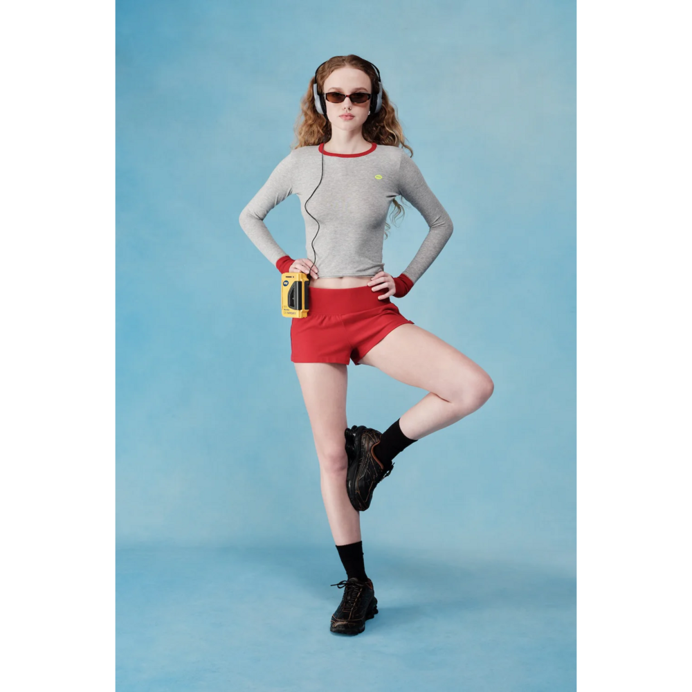 Dairy Boy Low Rise Errand Short in Red - Picture 1 of 3